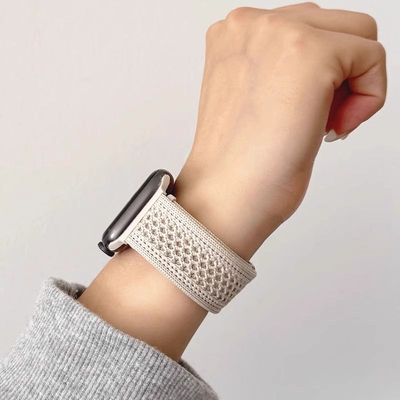 Kairo™ – Woven Mesh Nylon Magnetic Watch Strap For Apple Watch