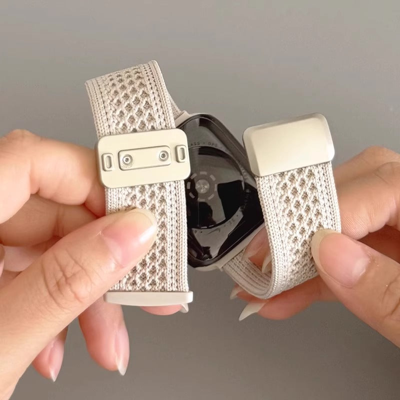 Kairo™ – Woven Mesh Nylon Magnetic Watch Strap For Apple Watch