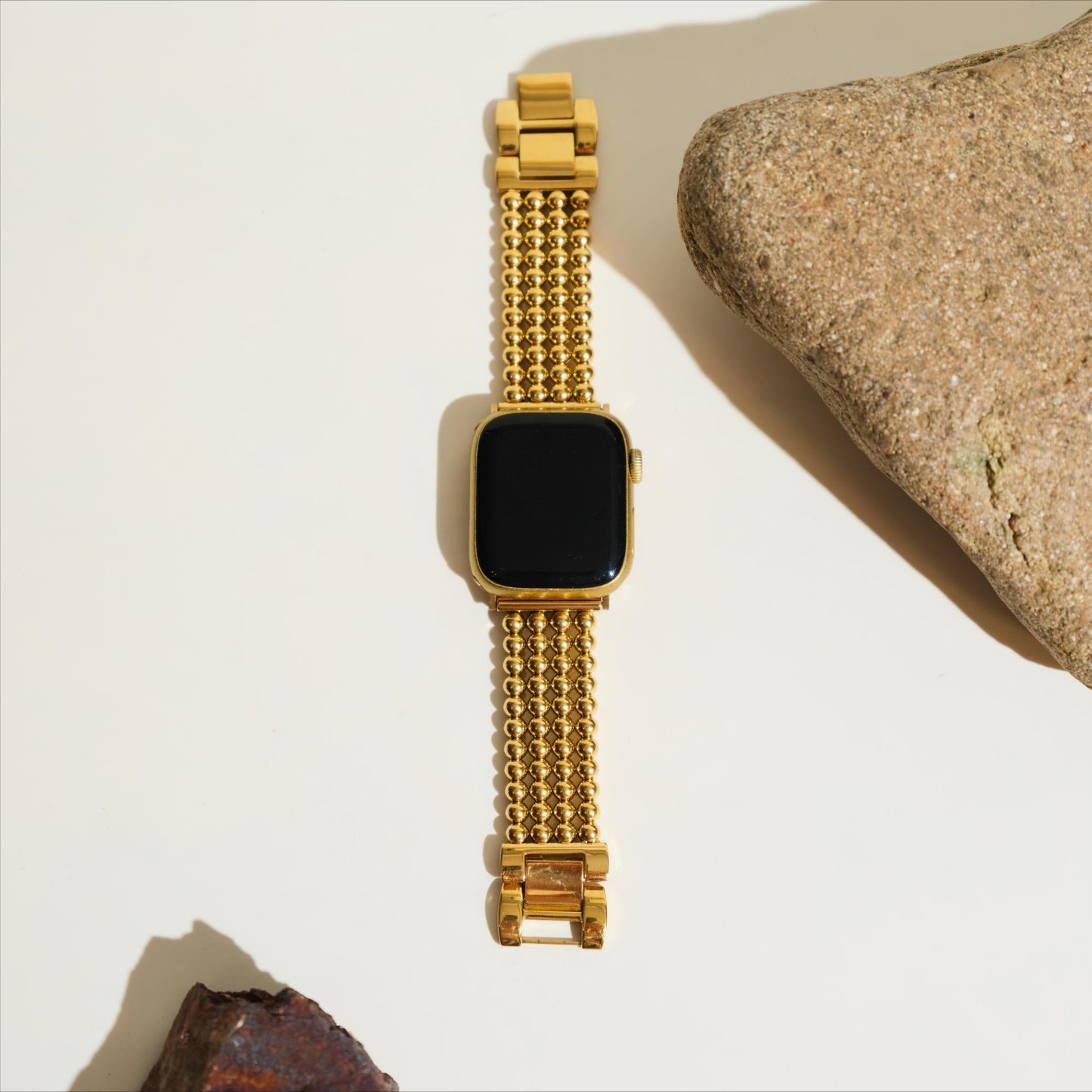 Beadsteel™ – Stainless Steel Beaded Watch Band