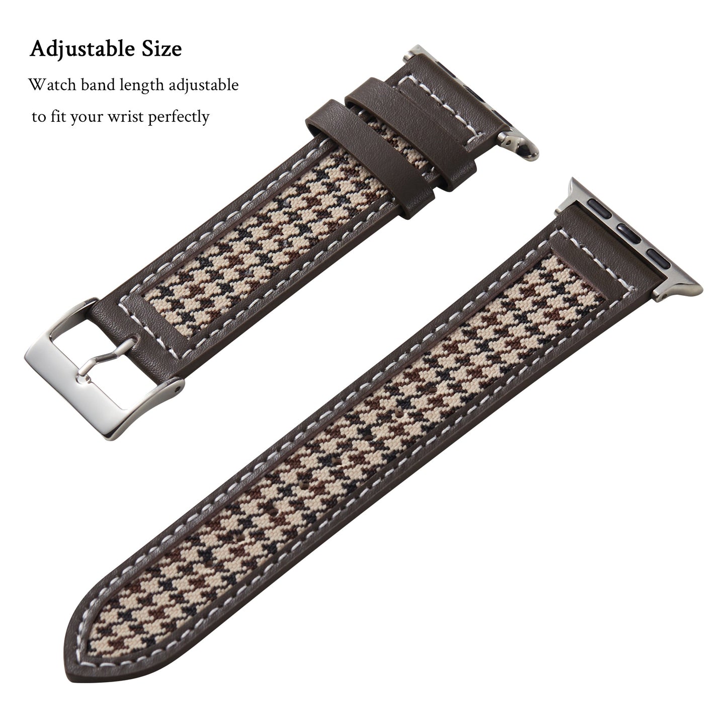 Checkelle™ – Uhrenarmband mit Karomuster