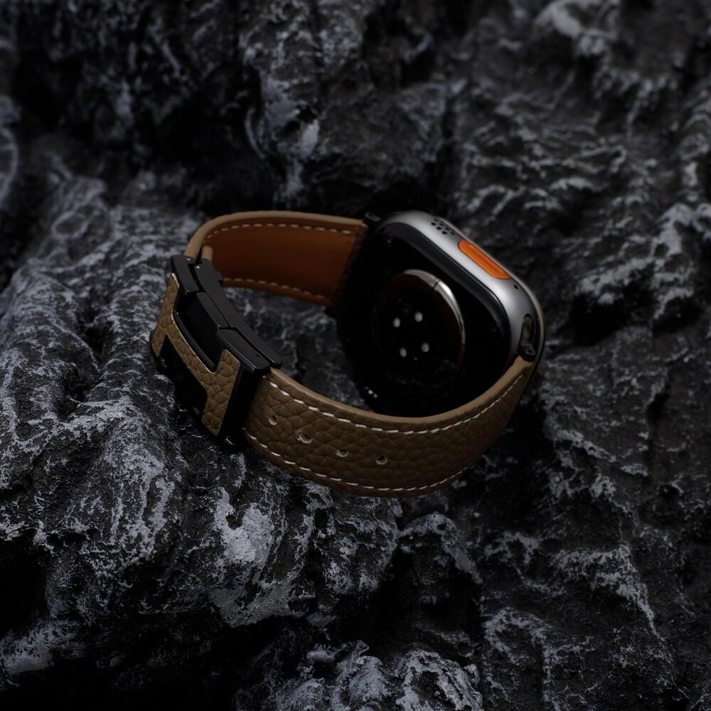H™ - Leather Magnetic Buckle Strap for Apple Watch