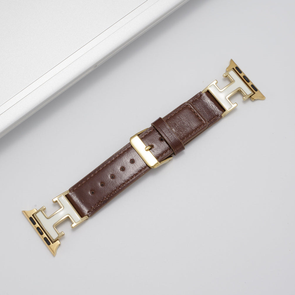 Alure™ – Elegant Holiday Leather Strap For Apple Watch