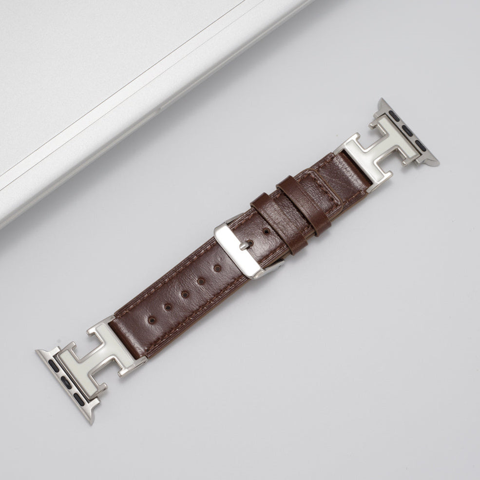 Alure™ – Elegant Holiday Leather Strap For Apple Watch