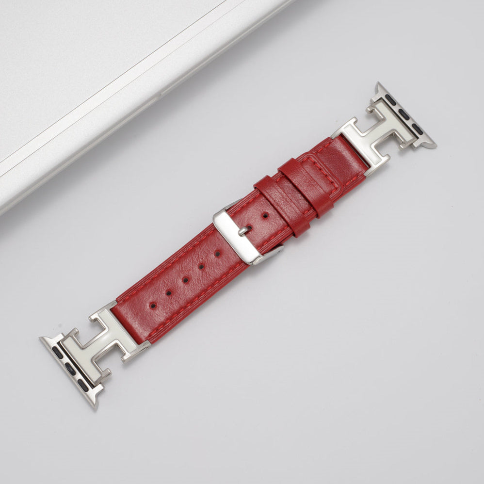 Alure™ – Elegant Holiday Leather Strap For Apple Watch