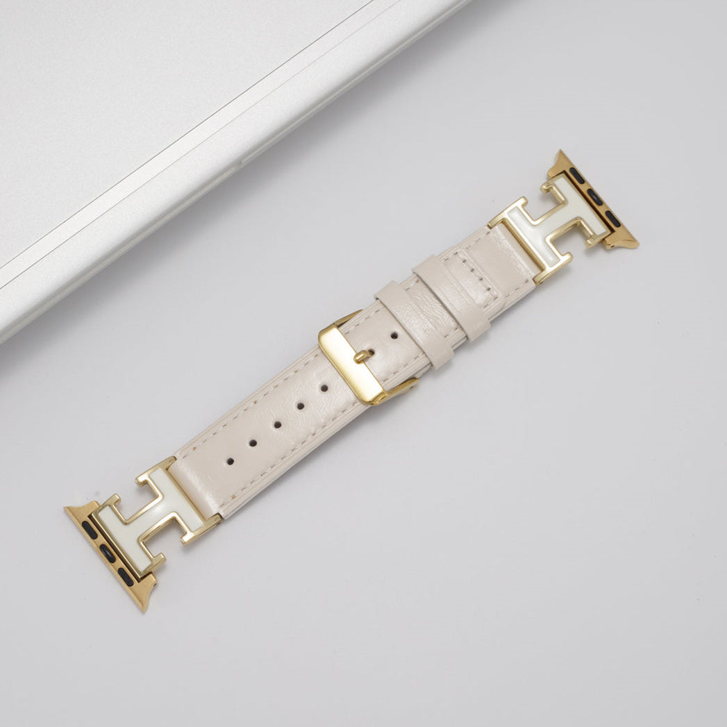 Alure™ – Elegant Holiday Leather Strap For Apple Watch
