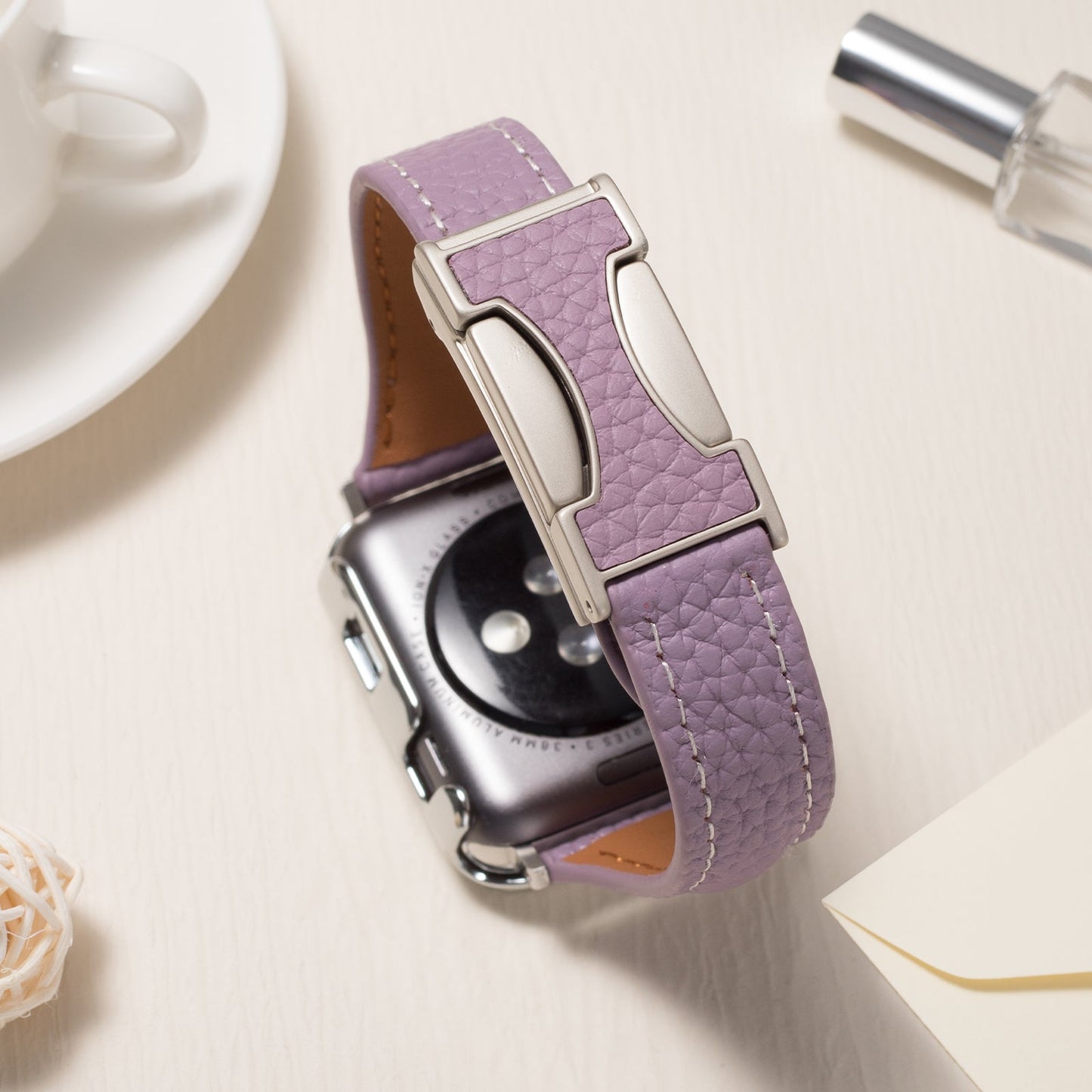 Eloro™ – Leather Magnetic Buckle Strap For Apple Watch