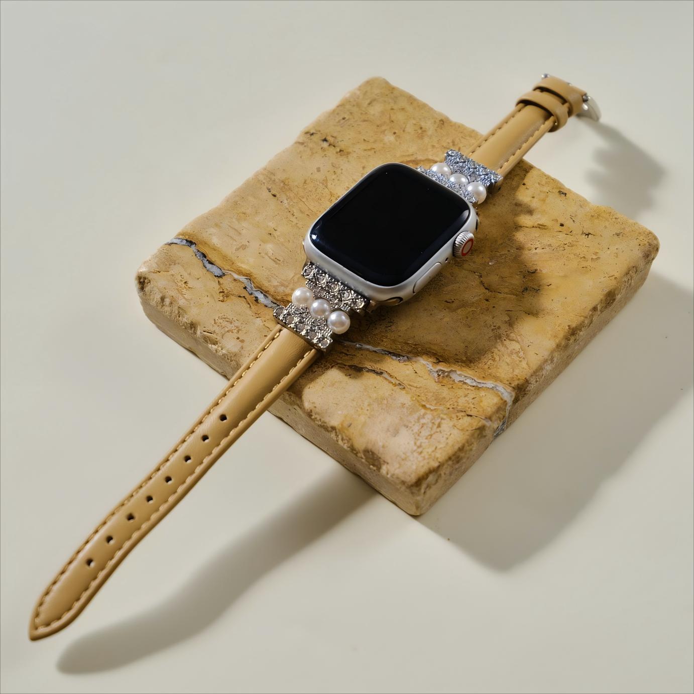 Pearltouch™ – Pearl Touch Leather Watch Bracelet