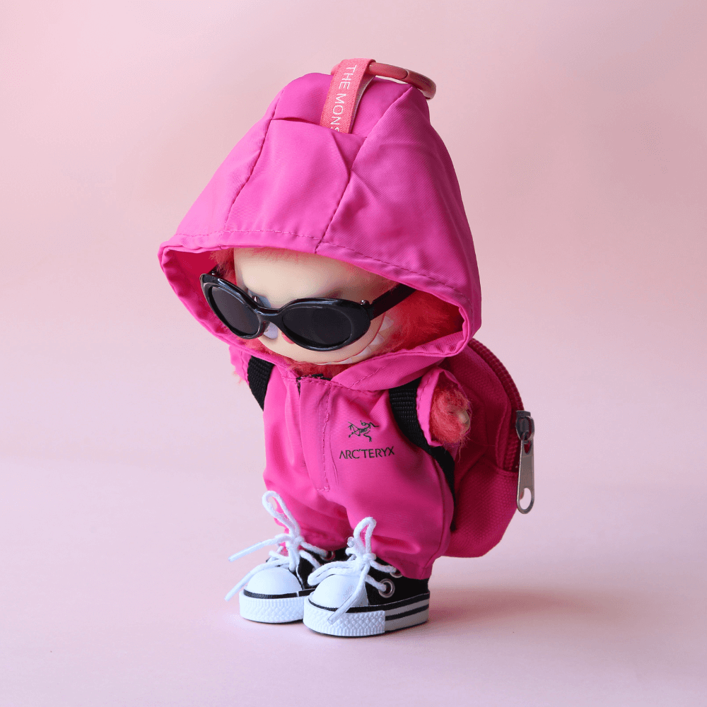 ArcTech Hooded Jacket Set - 6.7″ Labubu Fashion Clothes