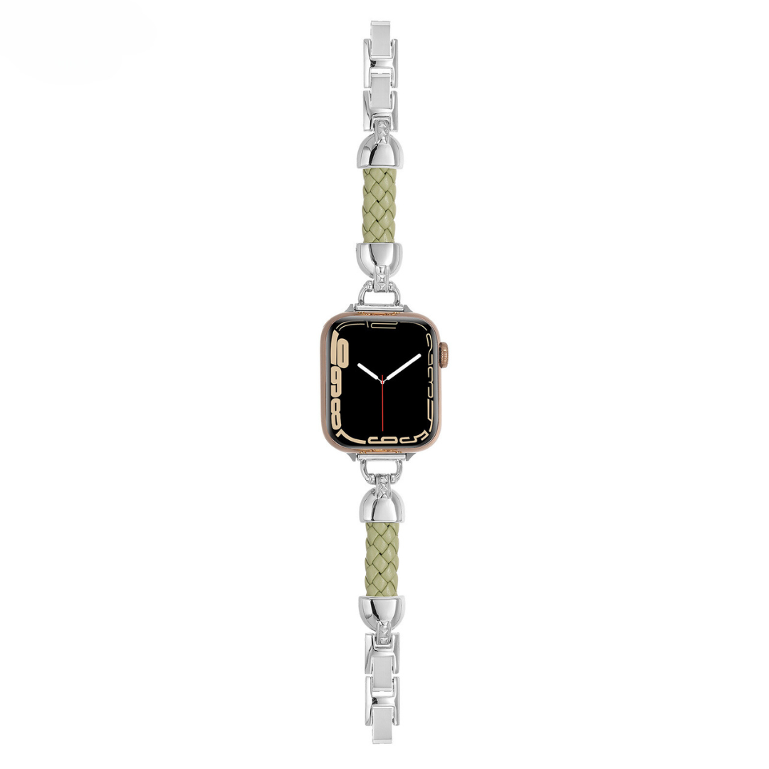 Wovelin™ – Schmales Uhrenarmband aus gewebtem Metall