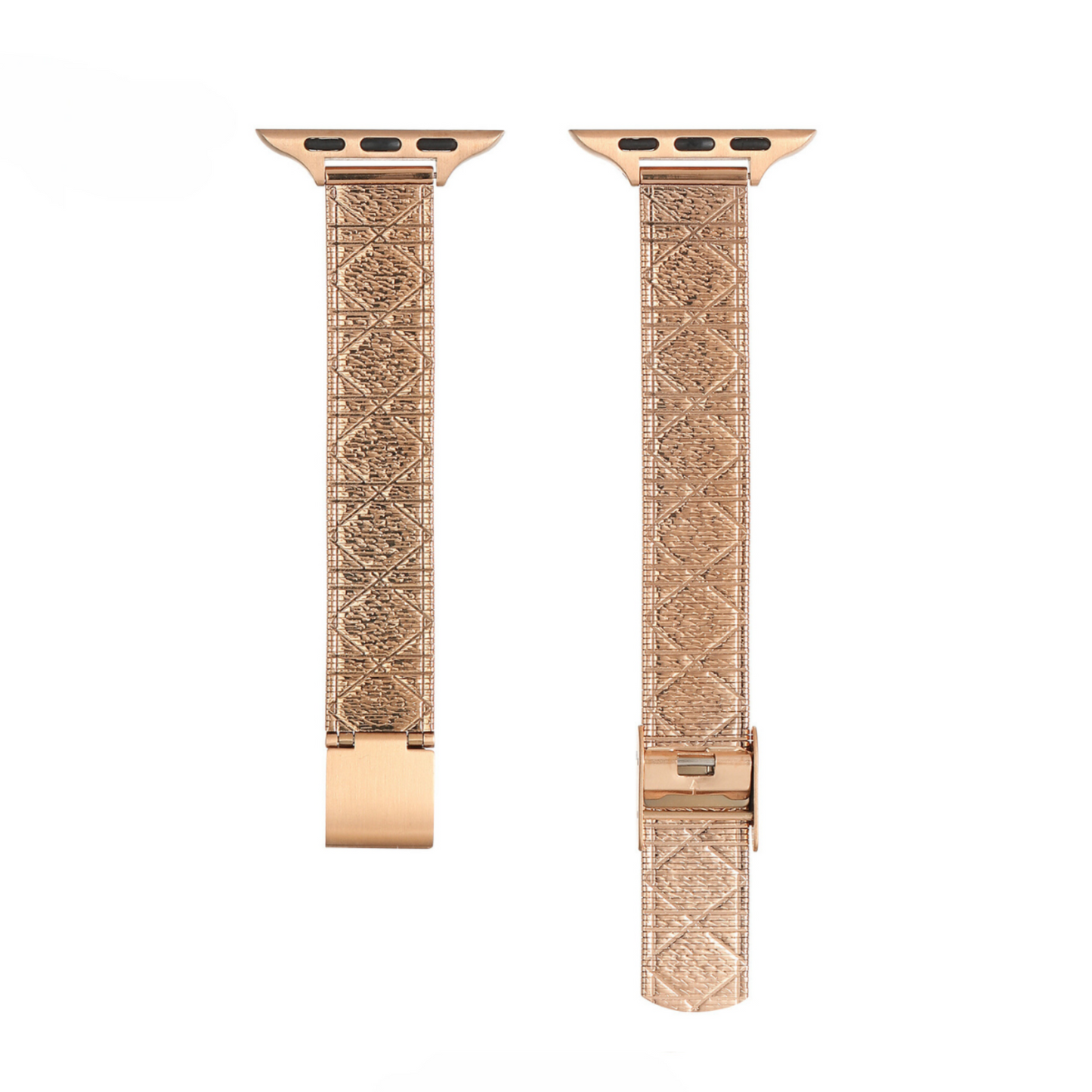 Diametrix™ – Uhrenarmband aus Edelstahl mit Diamantstruktur