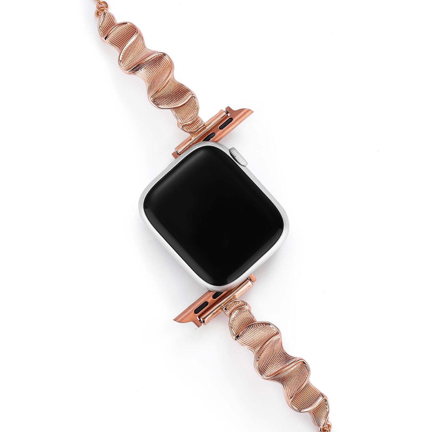 Wavelex™ – Glattes, gewelltes Metallarmband