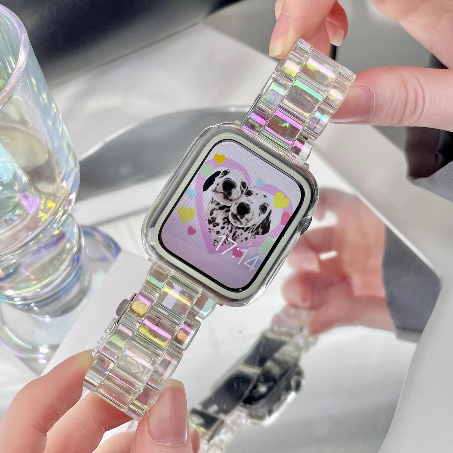 Clario™ - Resin Watch Strap For Apple Watch
