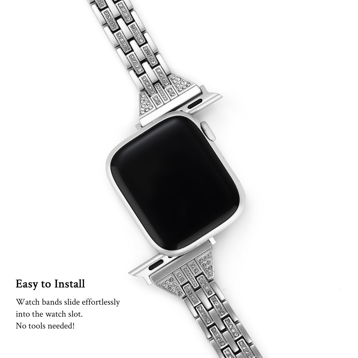 Embellura™ – Diamantverziertes Metallarmband
