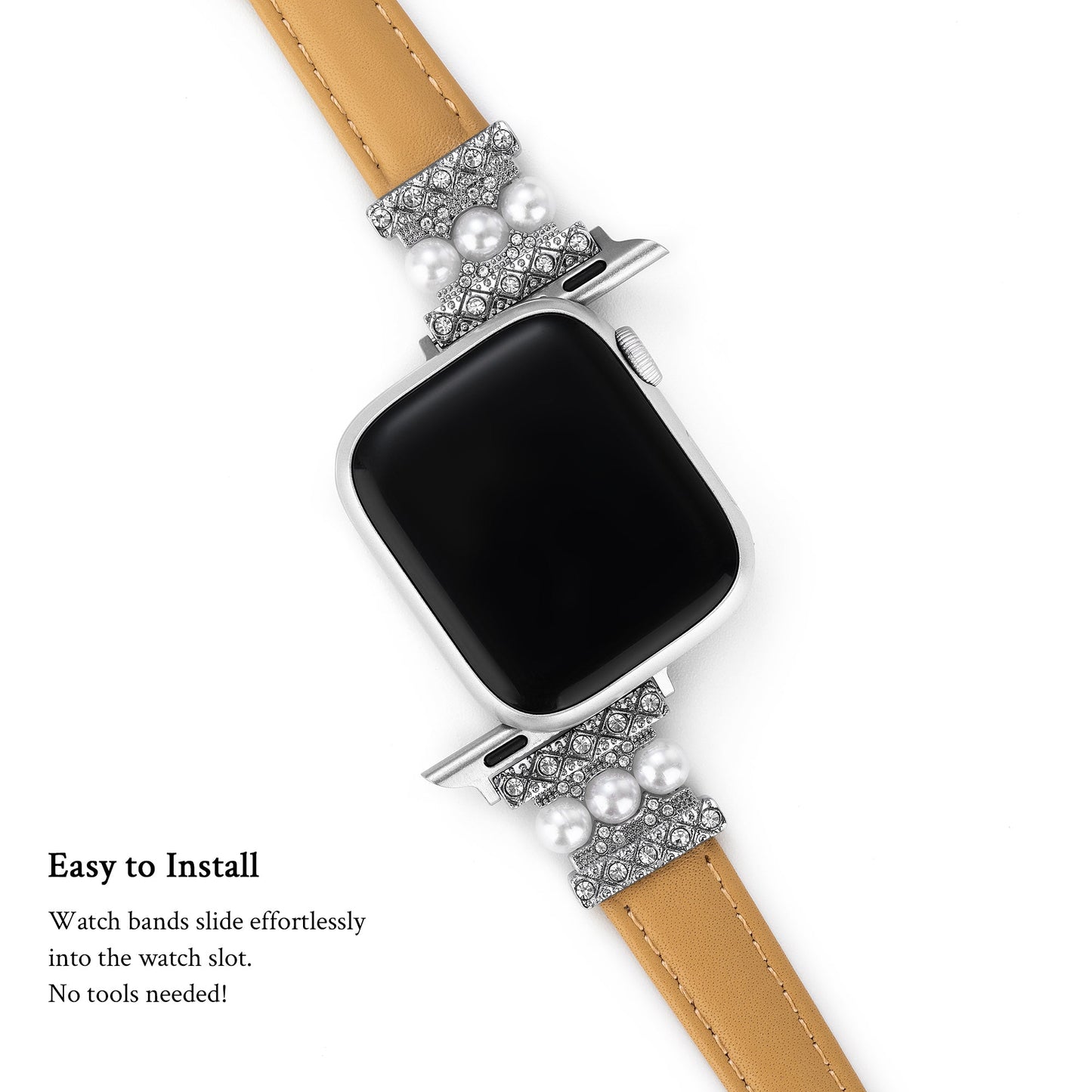 Pearltouch™ – Pearl Touch Leather Watch Bracelet