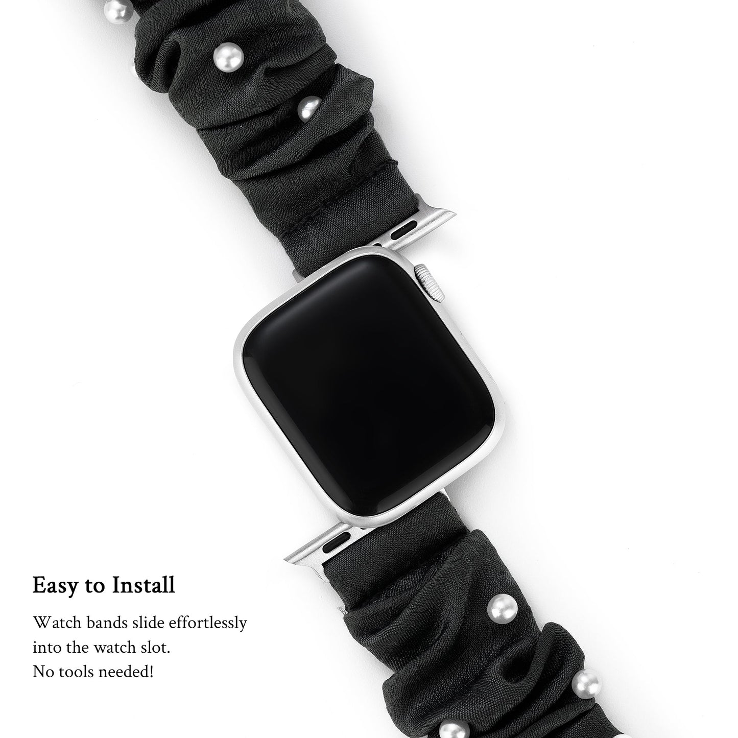 Pearlast™ – Elastisches Uhrenarmband mit Pearl-Touch-Effekt