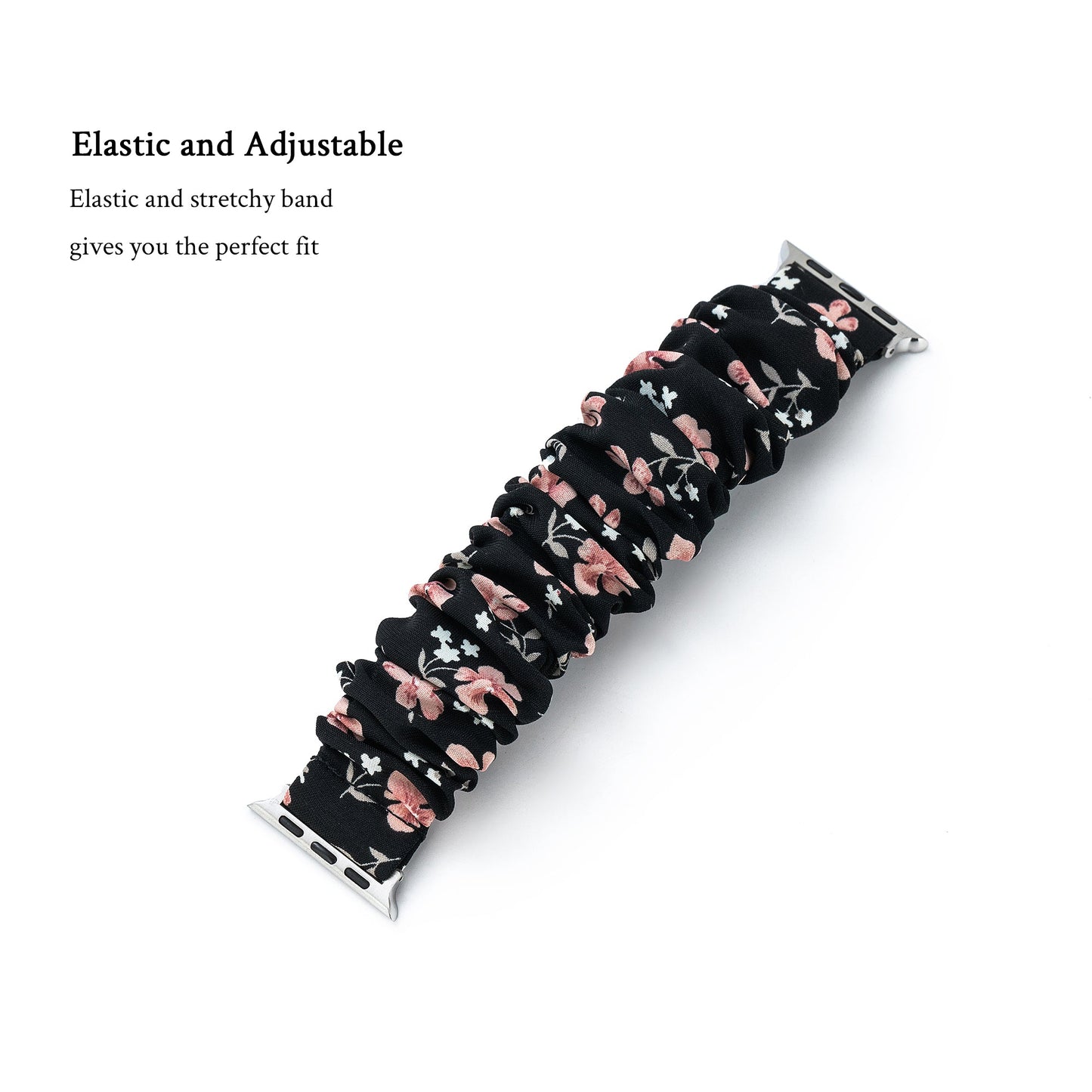 Floraflex™ – Elastisches Uhrenarmband mit Blumenmuster