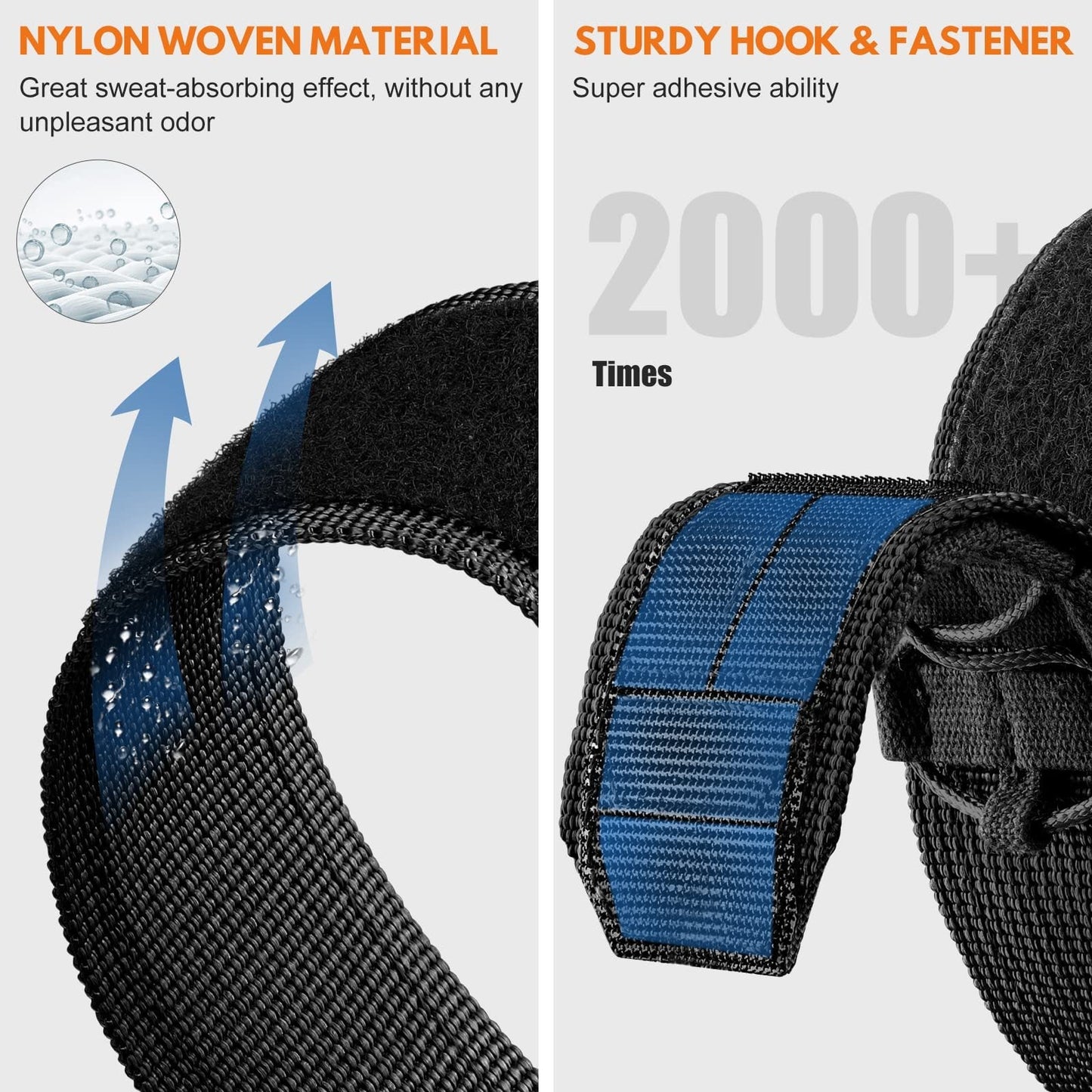 TundraWeave™ - Nylon Canvas Loop Velcro Strap For Apple Watch