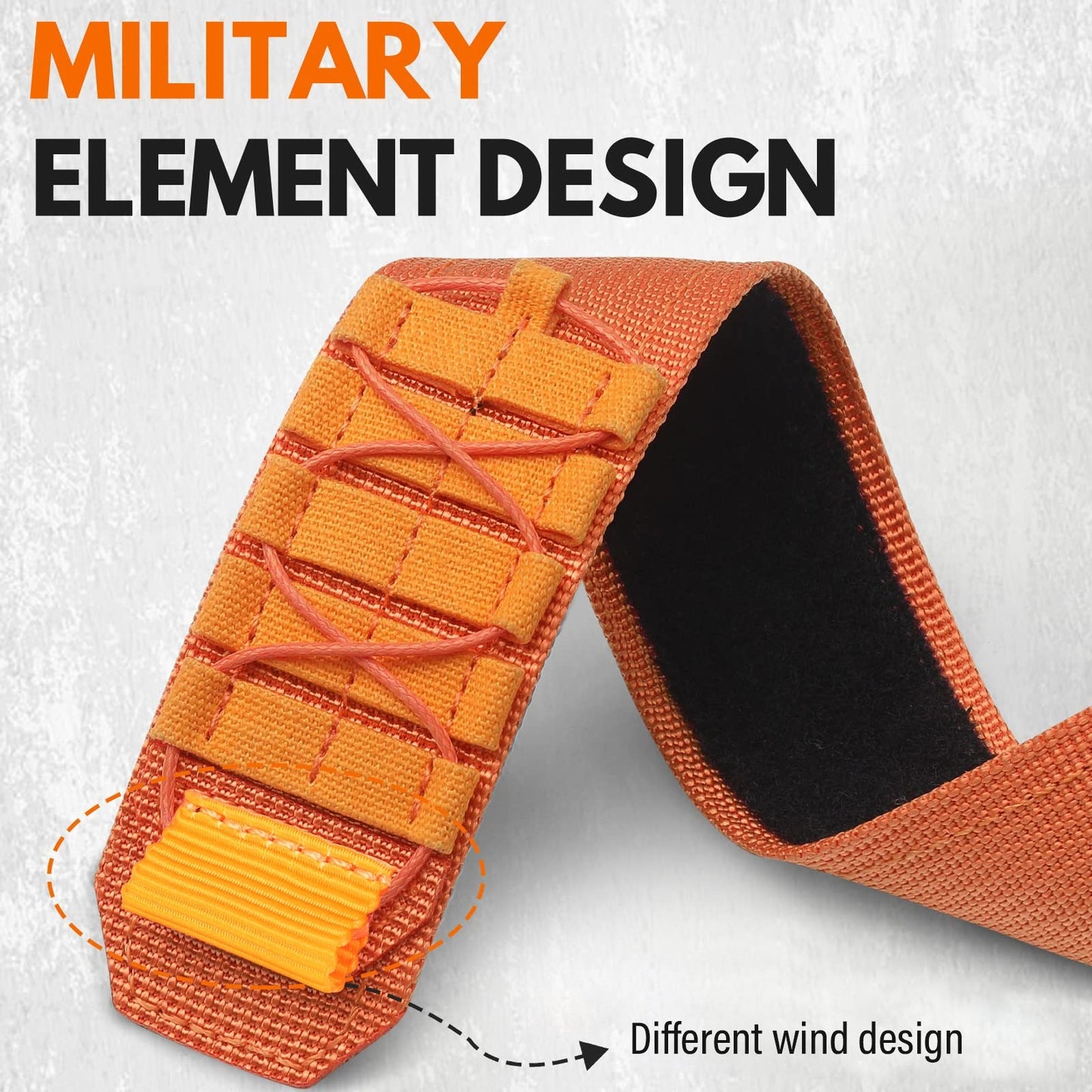 TundraWeave™ - Nylon Canvas Loop Velcro Strap For Apple Watch