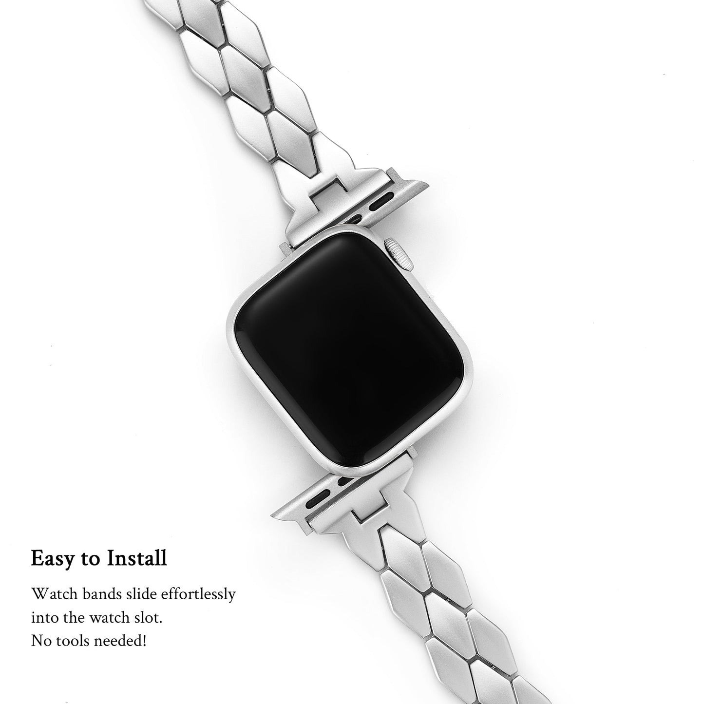 Rhombique™ – Uhrenarmband mit Rautenmuster