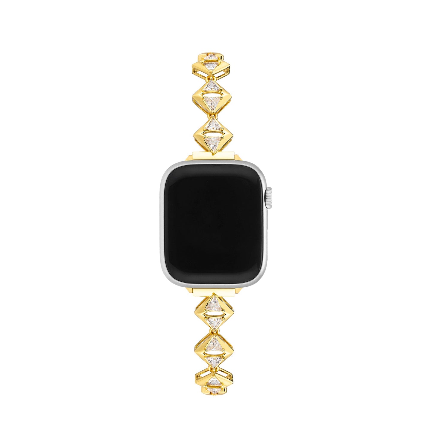 Geonique™ – Uhrenarmband aus Kupfer mit Geo-Strass