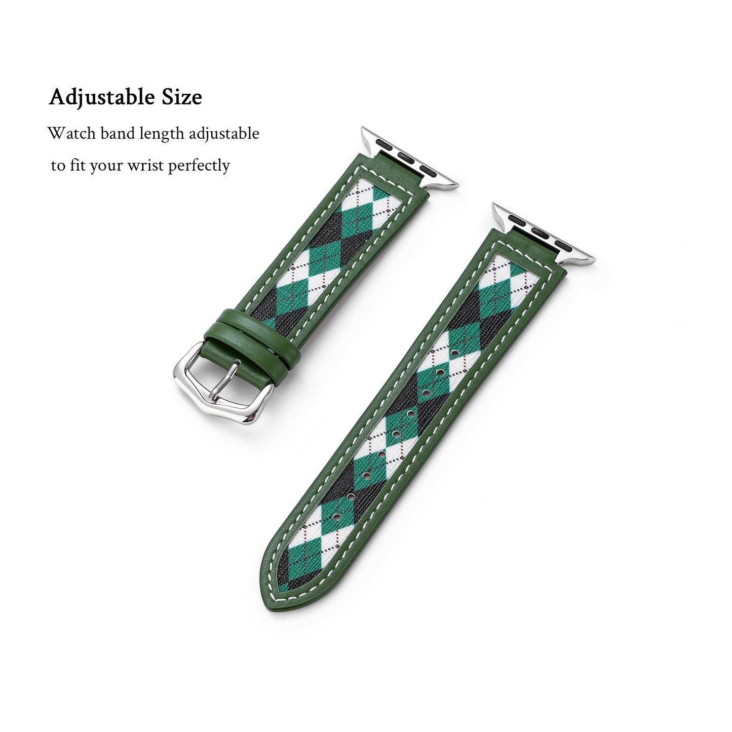 Prepcheck™ – Preppy Checker Uhrenarmband