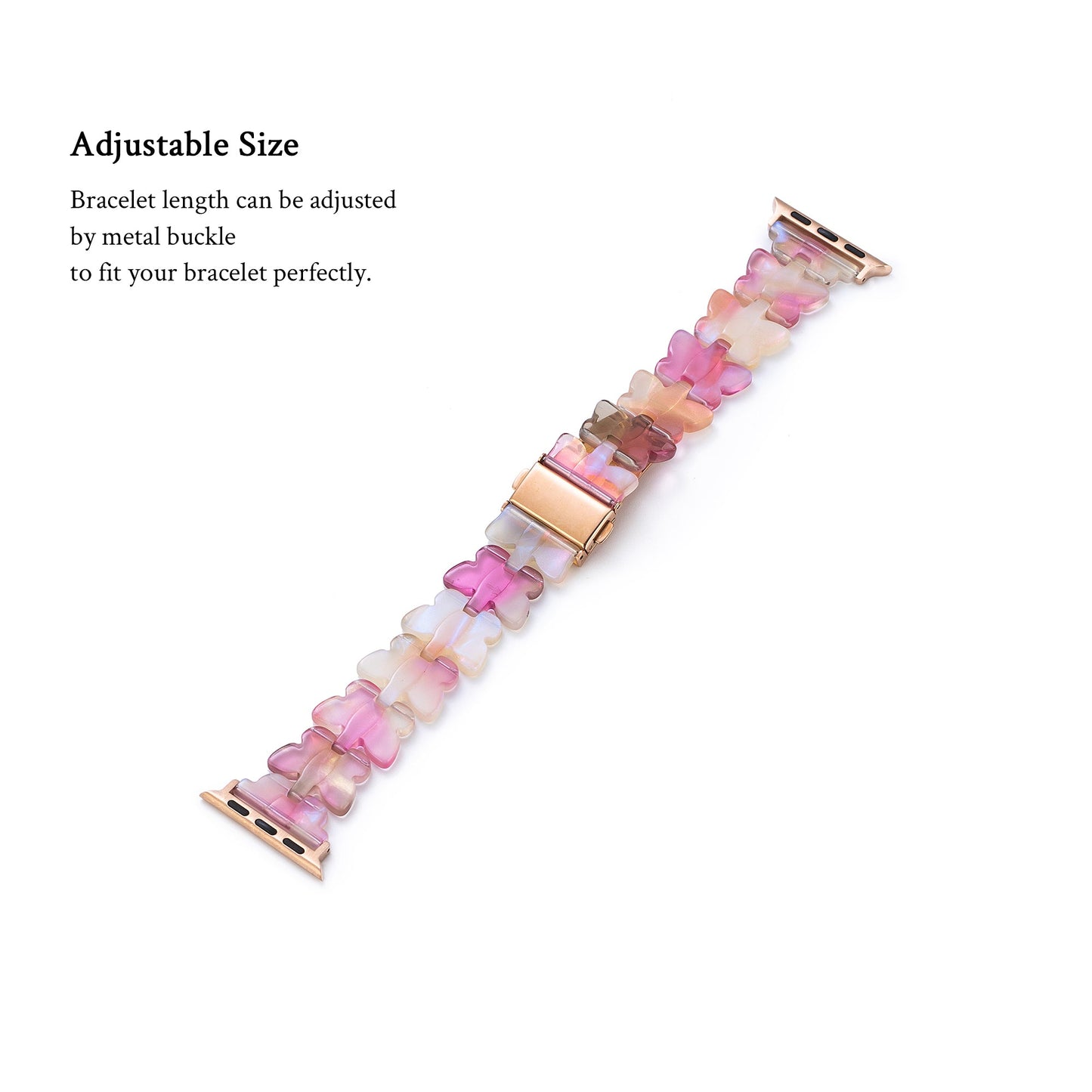 Butterres™ – Schmetterlings-Uhrenarmband aus Harz