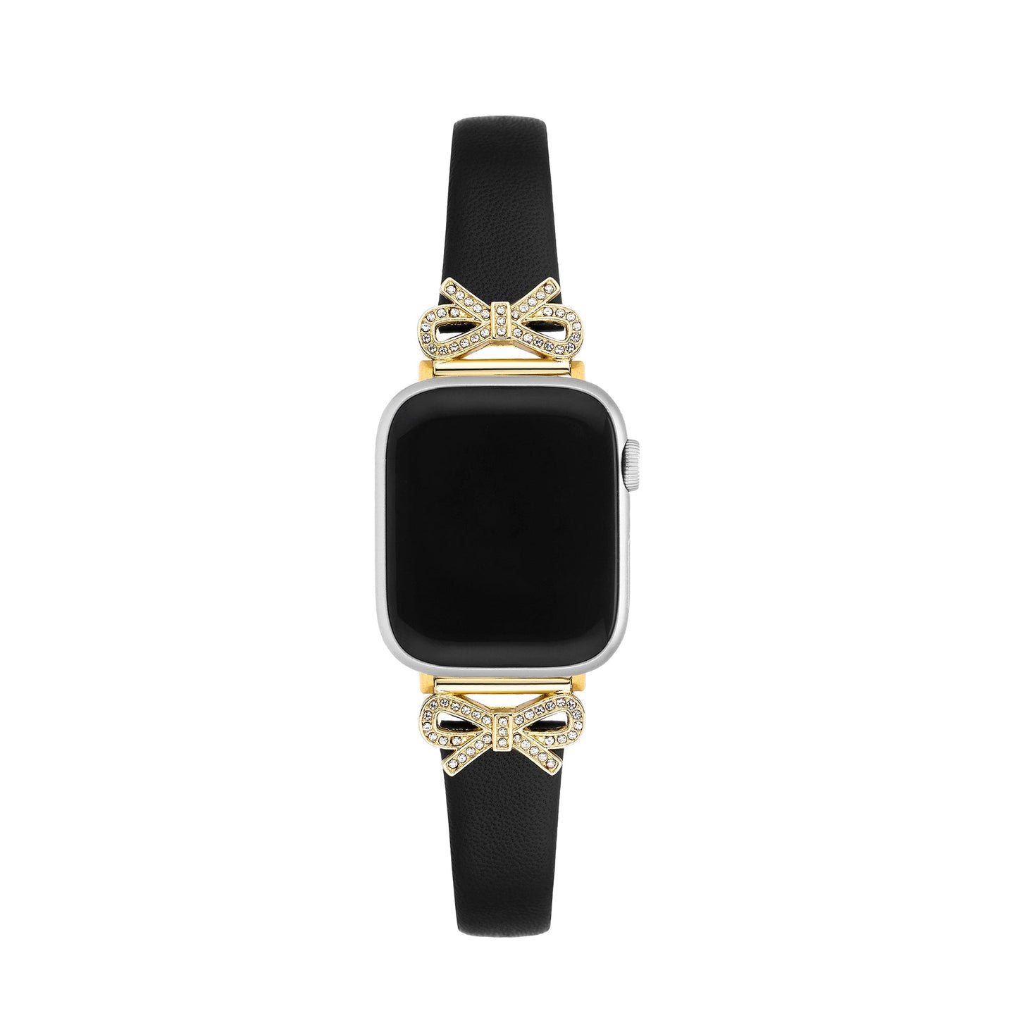 Bowcrystal™ – Crystal Bowknot Leather Watch Band