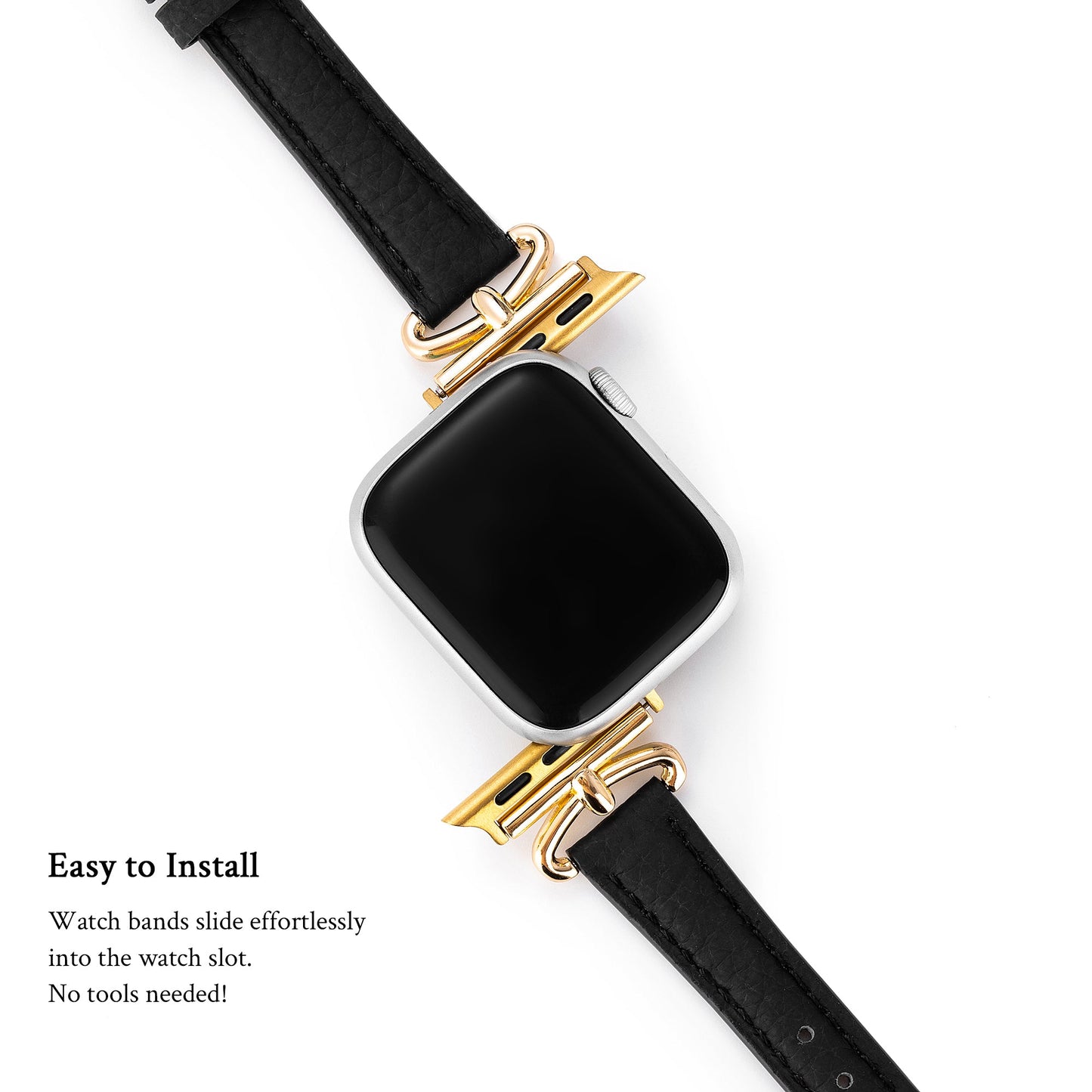 Metallea™ – Lederarmband mit Metallakzenten