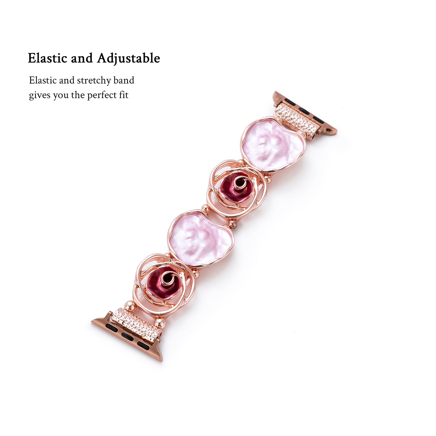 Rosabangle™ – Elastisches Uhrenarmband „Rose Bangle“