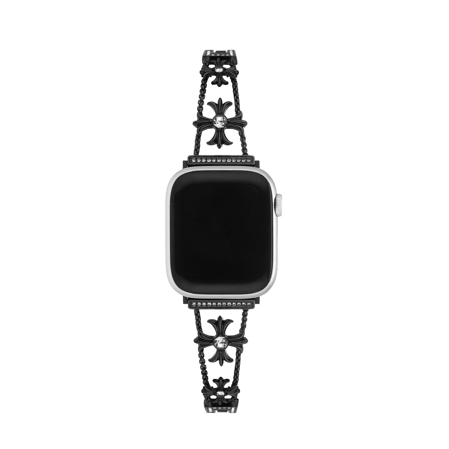 Rhinocross™ – Uhrenarmband mit Strasskreuz