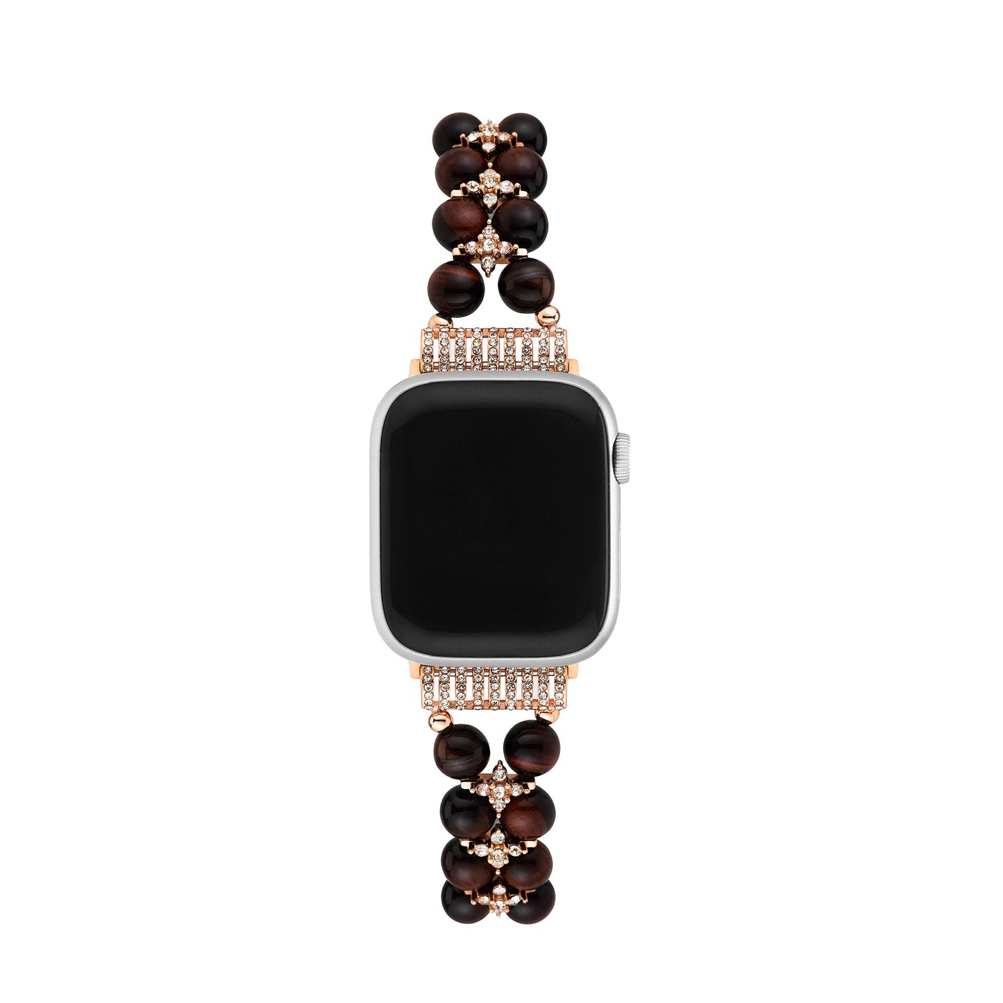Pearlrhine™ – Perlenverziertes Strass-Uhrenarmband