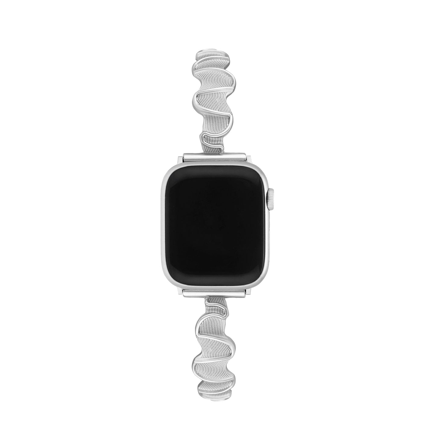 Wavelex™ – Glattes, gewelltes Metallarmband