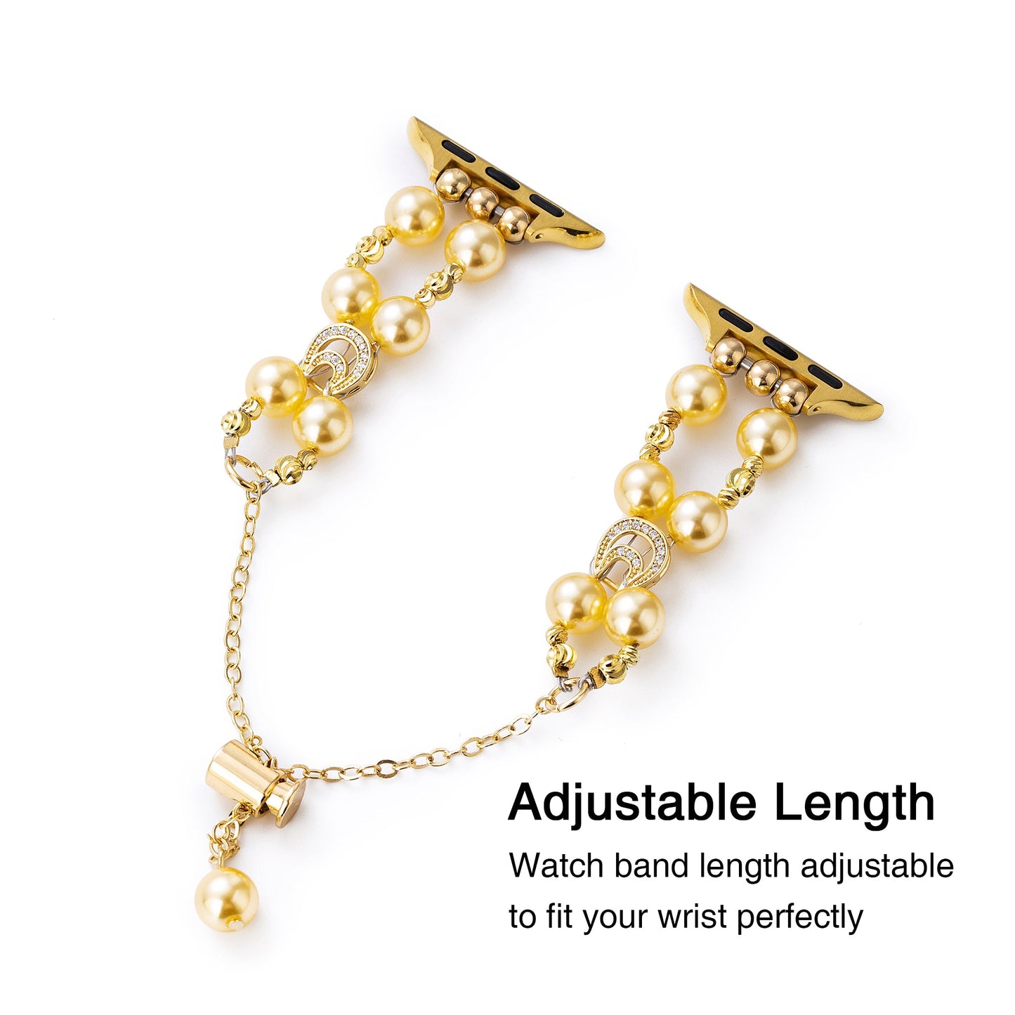 Beadelle™ – Pearl Beaded Watch Band