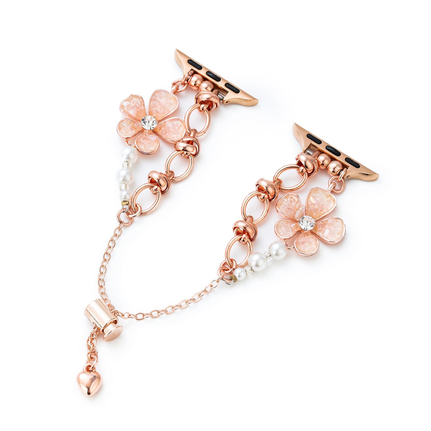 Florquartz™ – Uhrenarmband mit floralem Quarzwerk