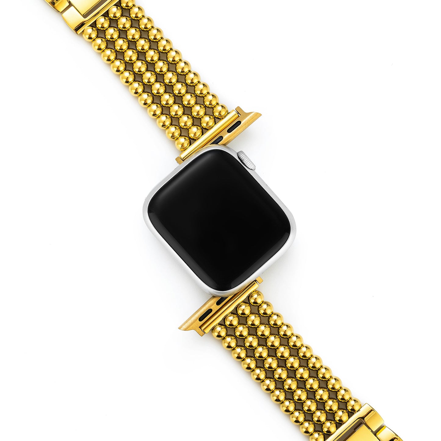 Beadsteel™ – Stainless Steel Beaded Watch Band