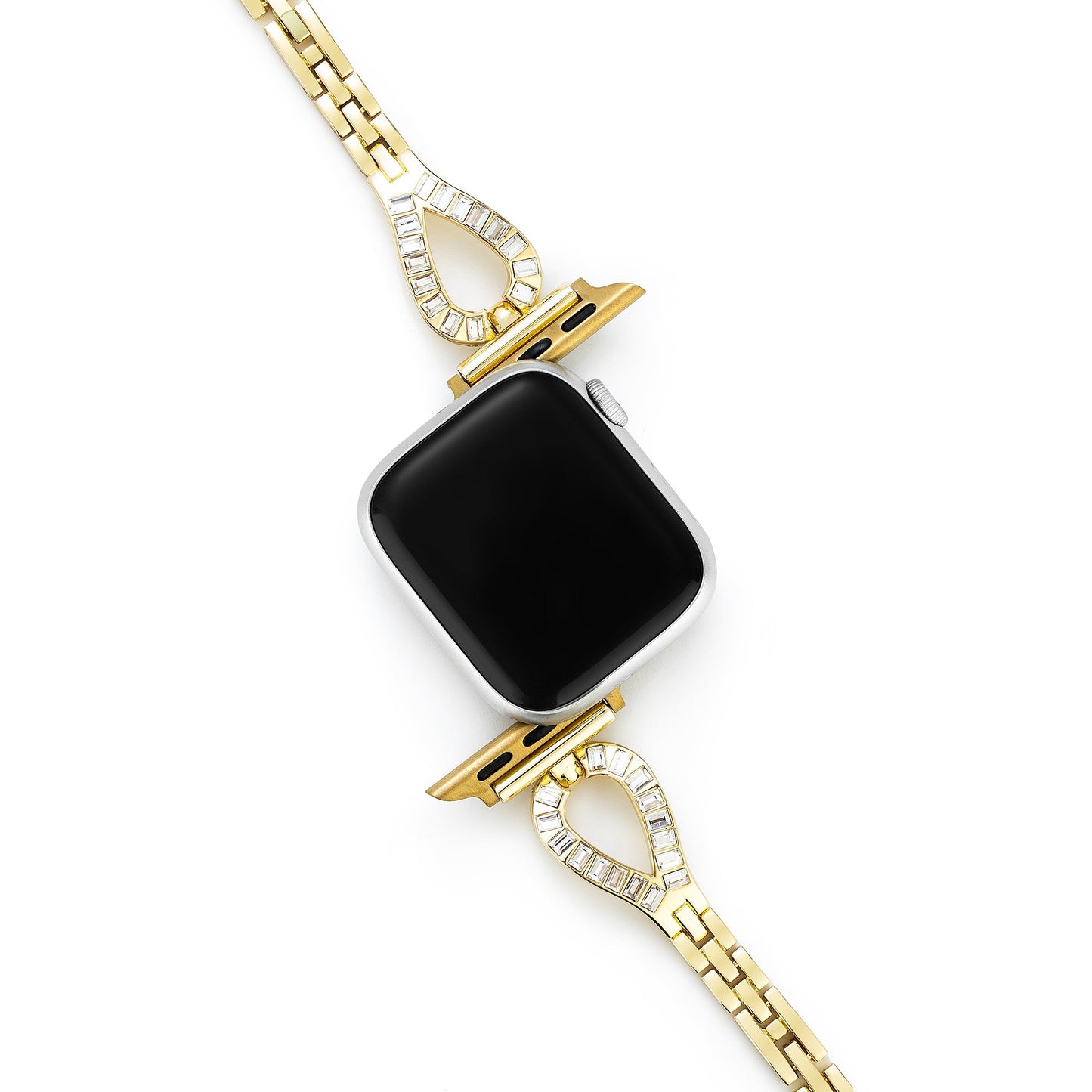 Zirvella™ – Luxuriöses, schmales Zirkon-Uhrenarmband