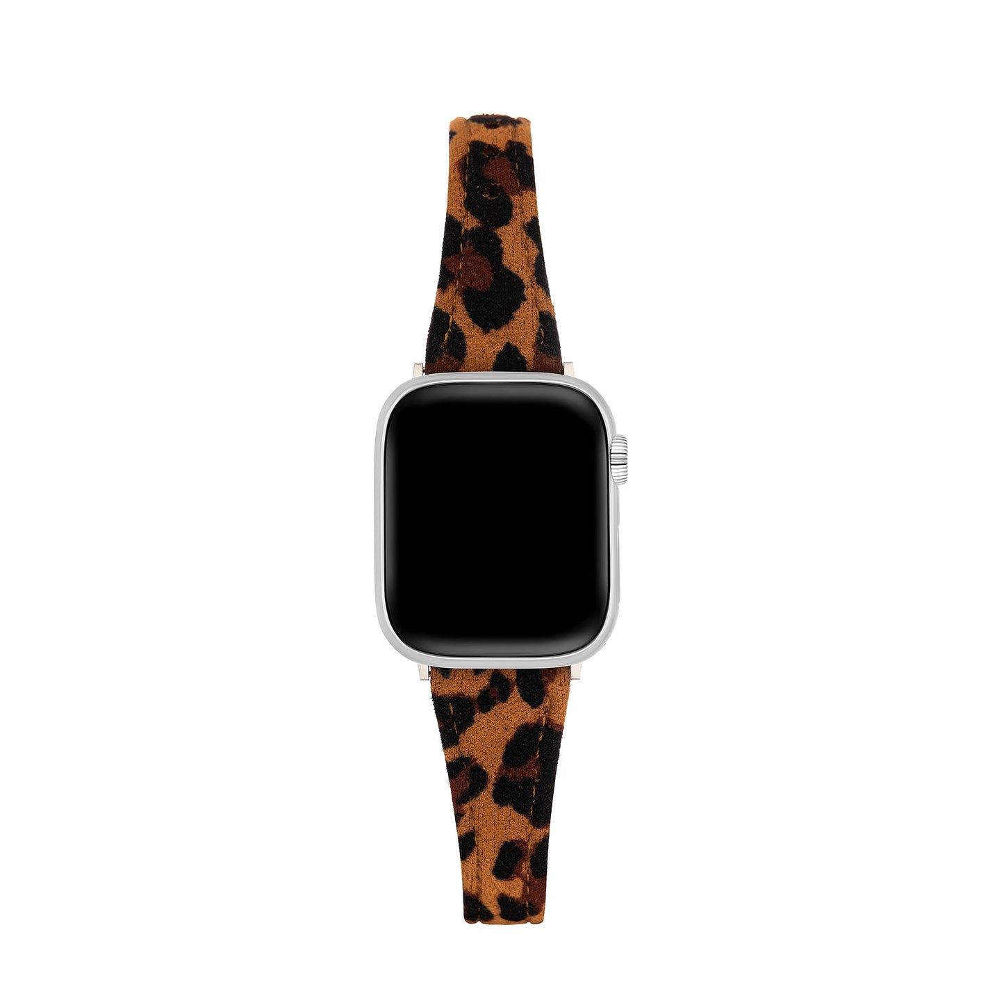 Suedeora™ – Uhrenarmband aus Wildleder mit Leopardenmuster