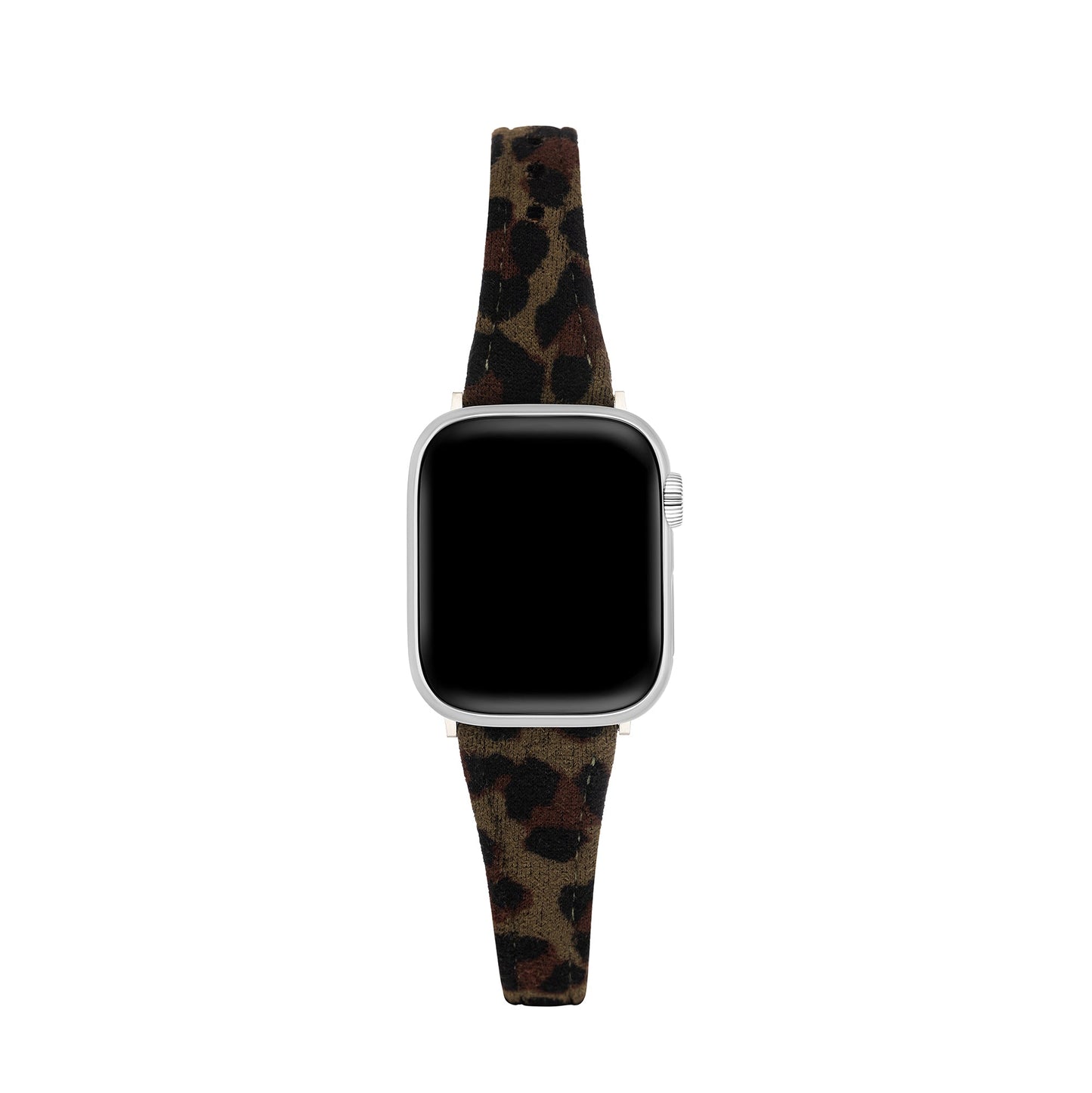 Suedeora™ – Uhrenarmband aus Wildleder mit Leopardenmuster
