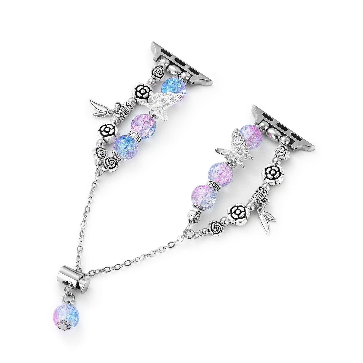 Beadpenda™ – Crystal Beaded Pendant Watch Band