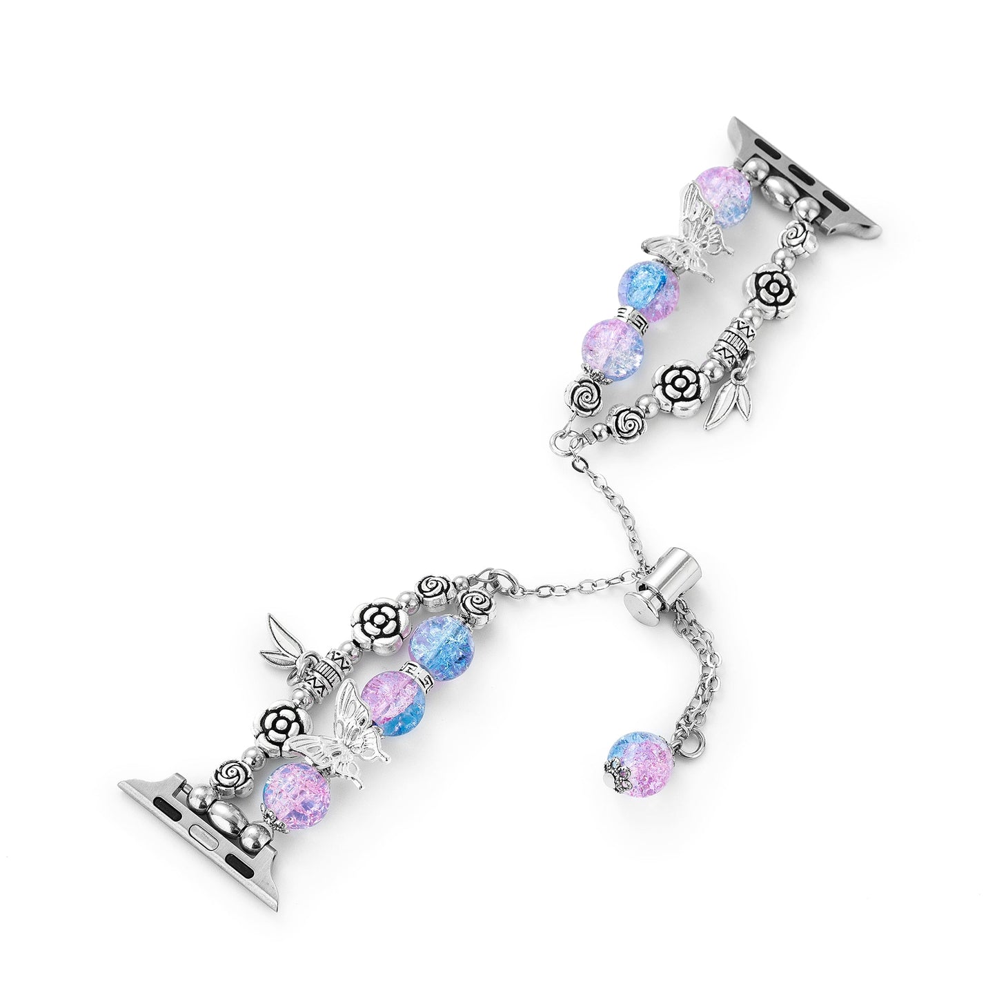 Beadpenda™ – Crystal Beaded Pendant Watch Band
