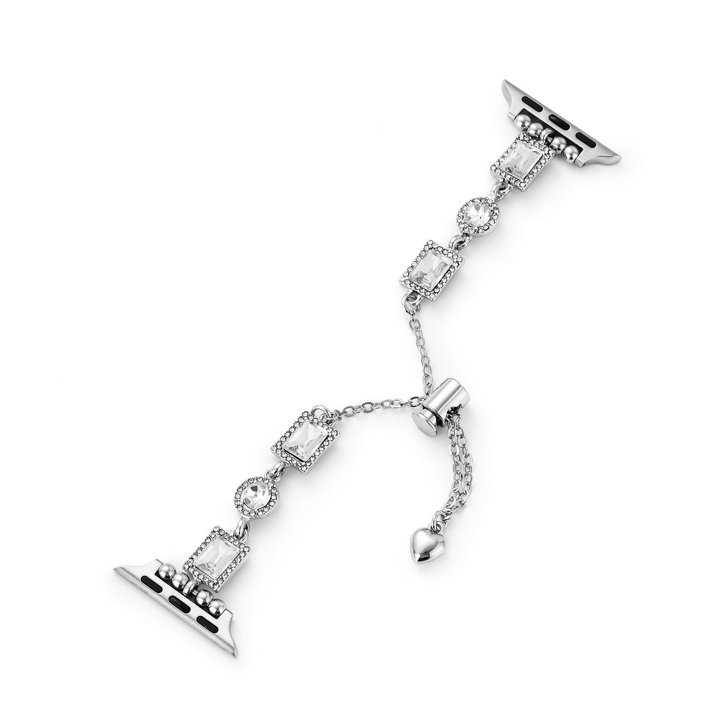 Slimstone™ – Schmales Uhrenarmband mit Edelsteinen