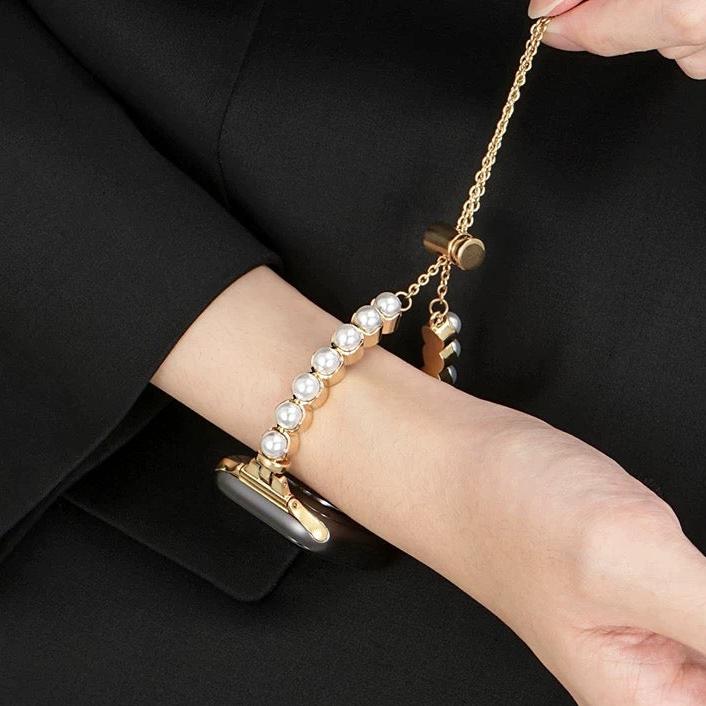 Pearlura™ – Perlmuttfarbenes Kupferarmband