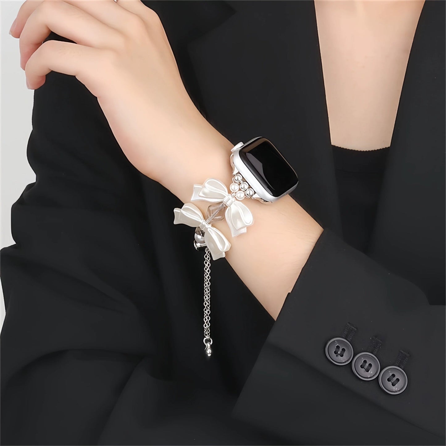 Beadknot™ – Bowknot Beaded Jewelry Watch Band