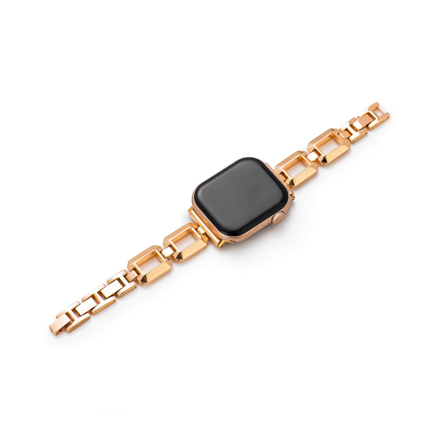 Geocut™ – Uhrenarmband aus Metall mit Geo-Ausschnitt