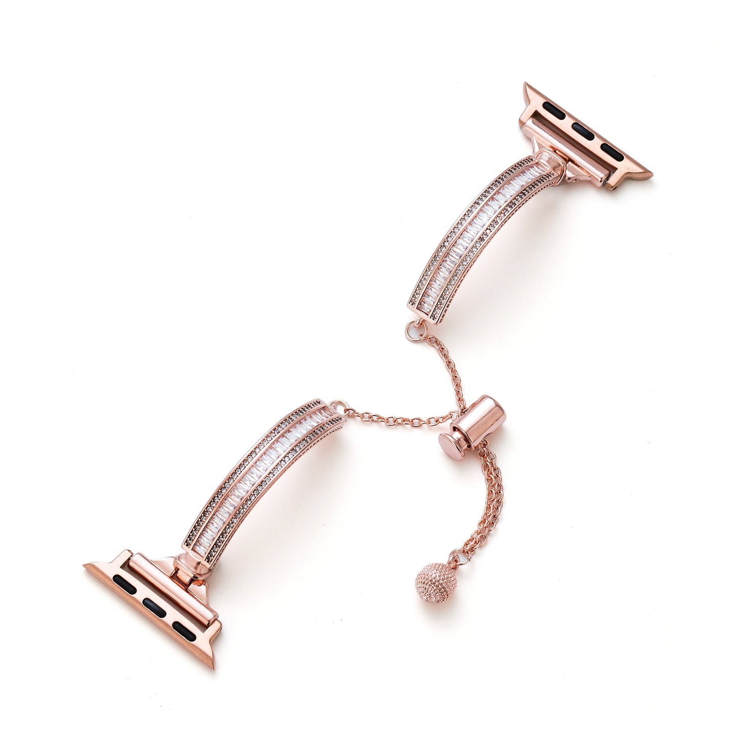 Zirglow™ – Schillerndes Zirkon-Kupfer-Uhrenarmband