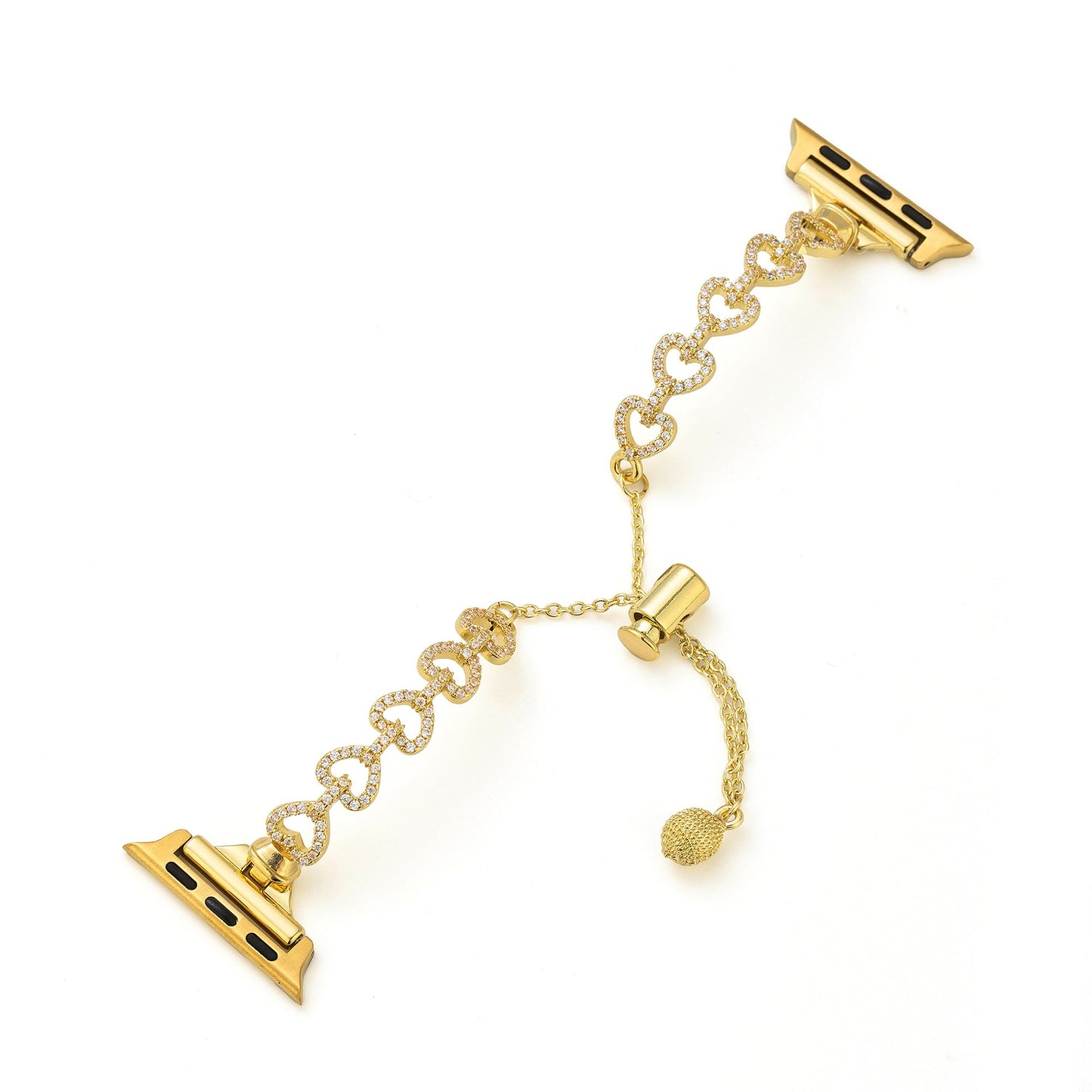 Linkoria™ – Metallarmband mit Herzgliedern