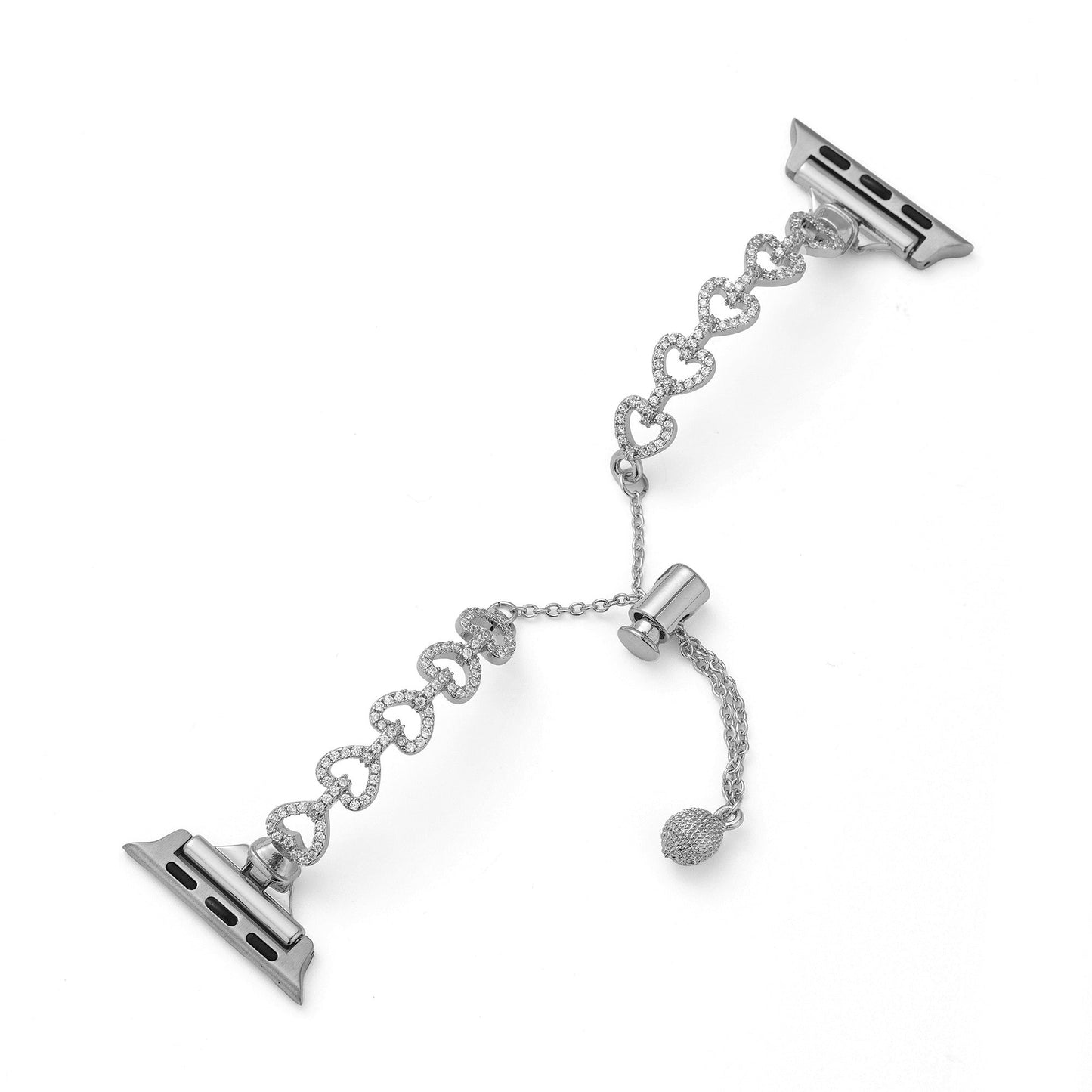 Linkoria™ – Metallarmband mit Herzgliedern