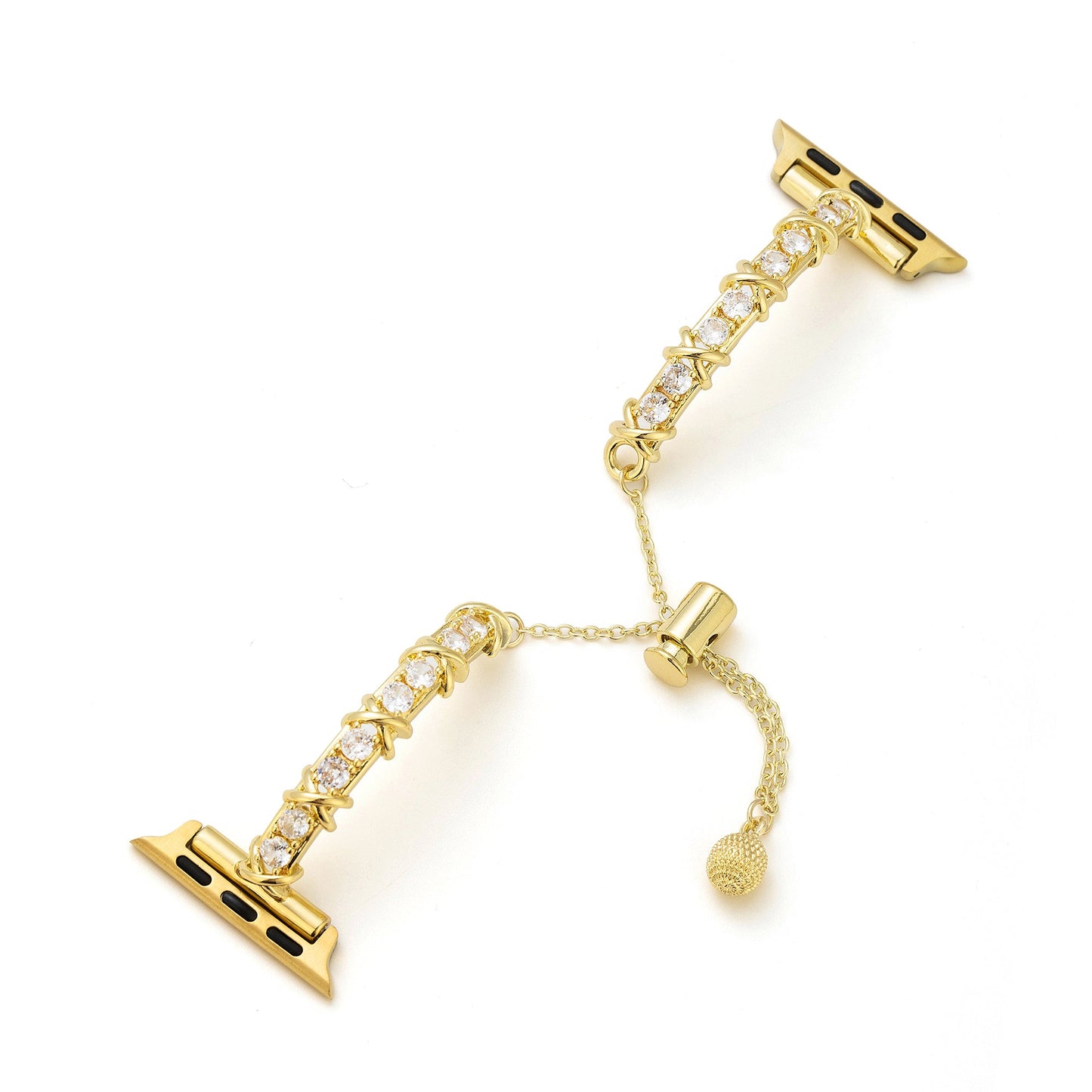 Zirnova™ – Schillerndes Zirkon-Metallarmband