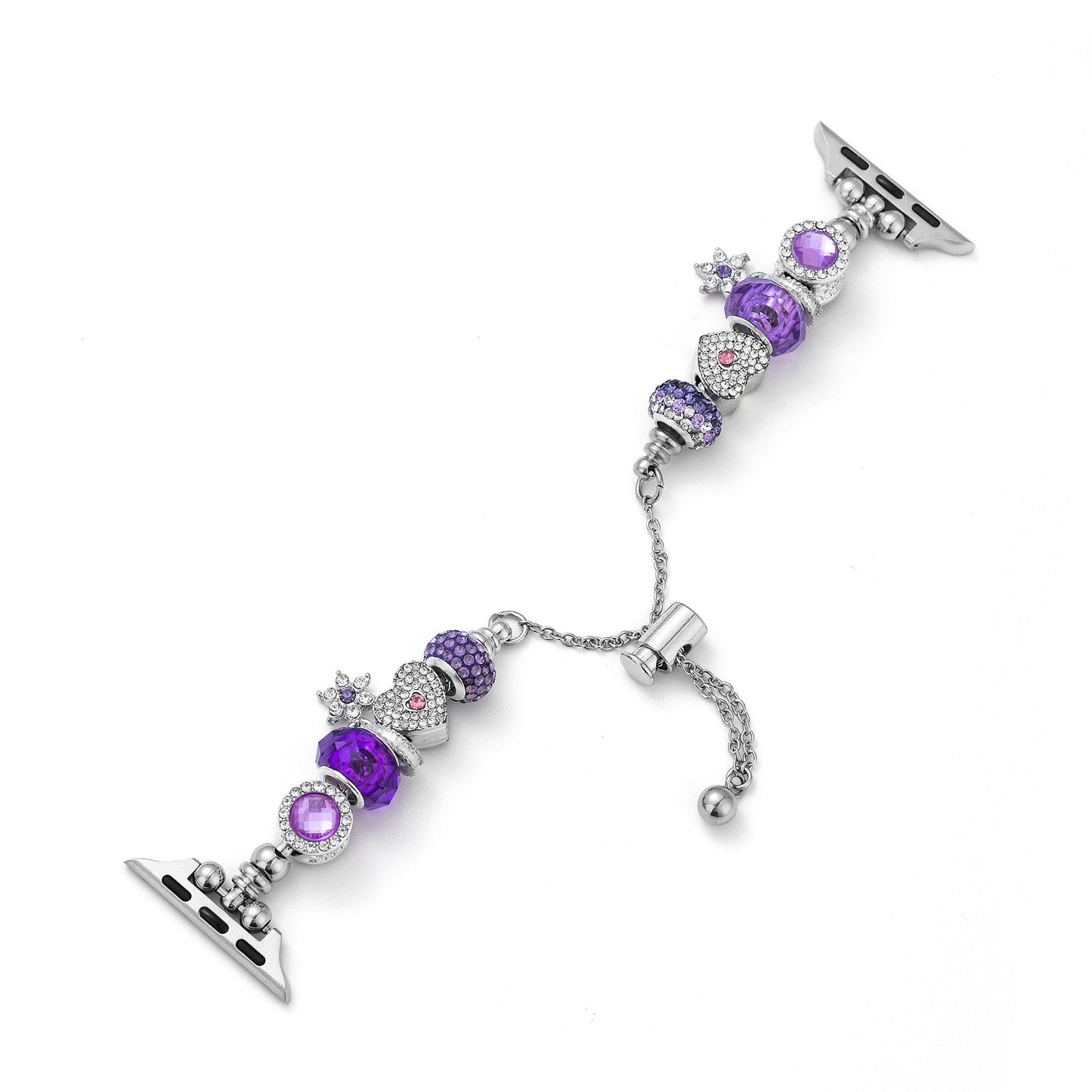 Charmstone™ – Uhrenarmband mit Edelstein-Charm-Anhänger