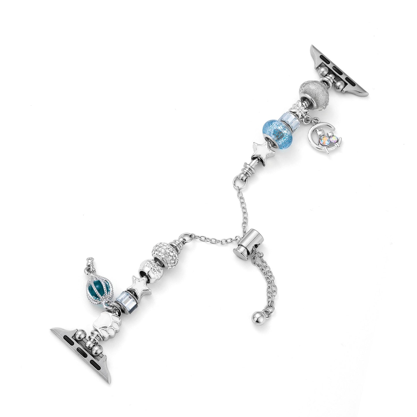 Charmstone™ – Uhrenarmband mit Edelstein-Charm-Anhänger